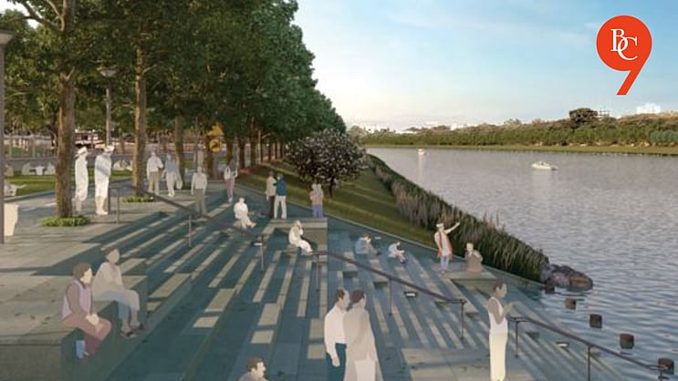 TBChronicle's tweet card. Pune, 30 October 2025: The Pune Municipal Corporation (PMC) has planned to expand its ongoing Mutha riverbank development and flood prevention project from Raja