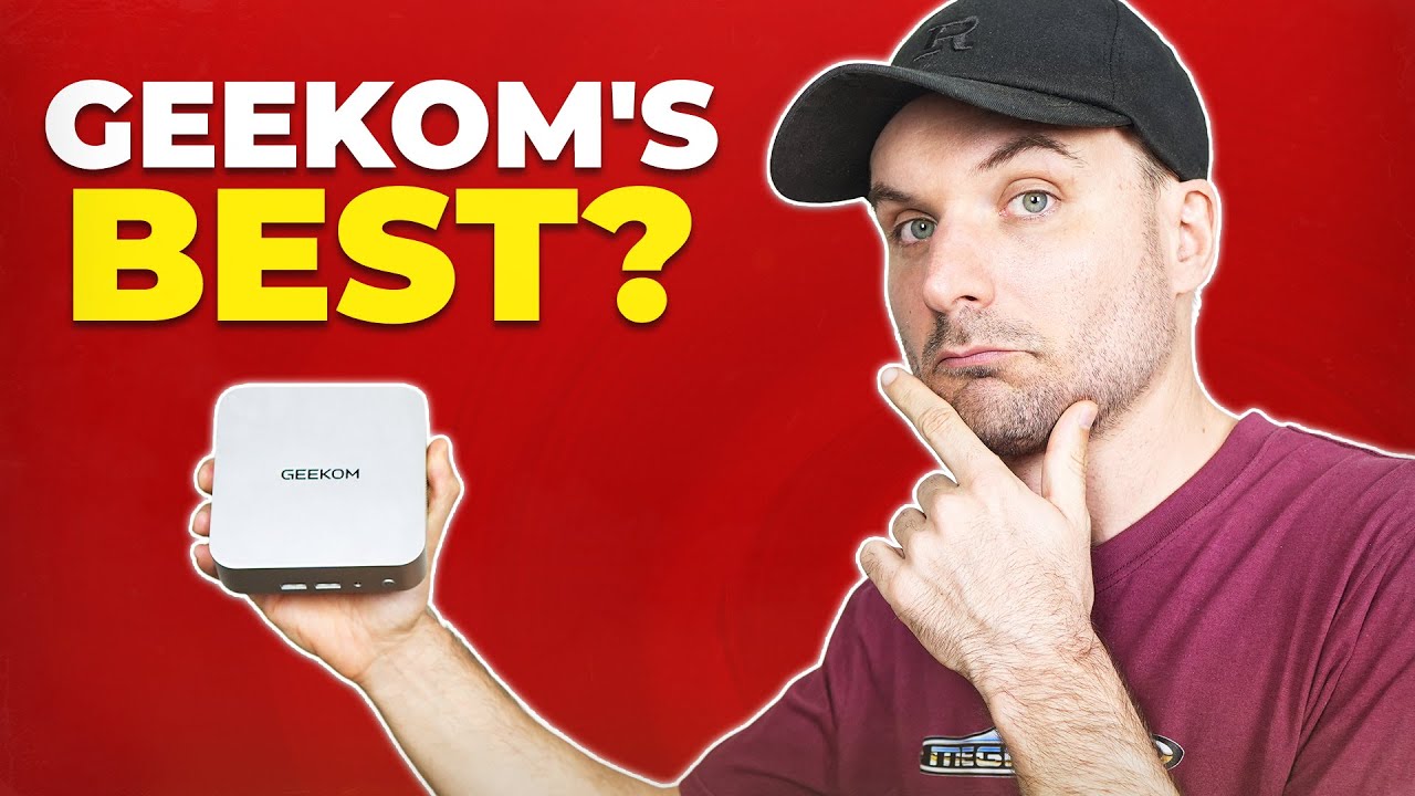 RobtechYT's tweet card. The Smallest AMD Ryzen 8745HS Mini PC - GEEKOM A8 Review