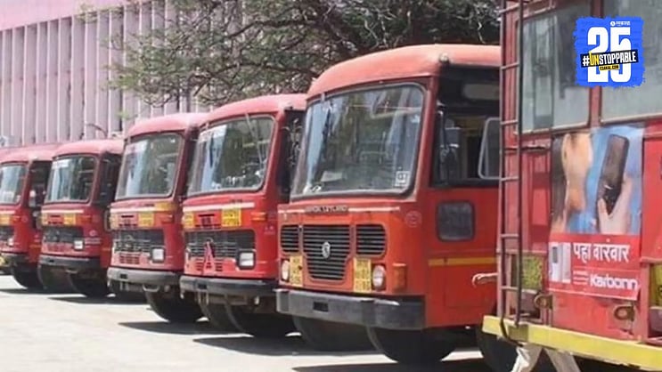 SakalMediaNews's tweet card. मुंबई : बसस्थानकावर इंजिन चालू ठेवण्याचे प्रकार पुन्हा वाढले आहेत. १७ व १८ नोव्हेंबर २०२५ रोजी राज्यभर राबवण्यात आलेल्या विशेष तपासणी मोहिमेत एसटी महामंडळाच्या