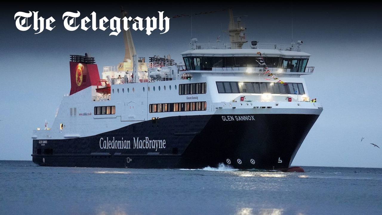 BPyper's tweet card. Fault in Glen Sannox that was delivered almost seven years late causes more cancellations for Scottish islanders