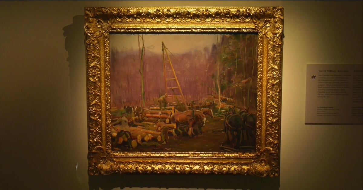 CTVCalgary's tweet card. A new exhibit in Calgary’s Nickle Galleries offers visitors a glimpse into Canada’s wartime past.