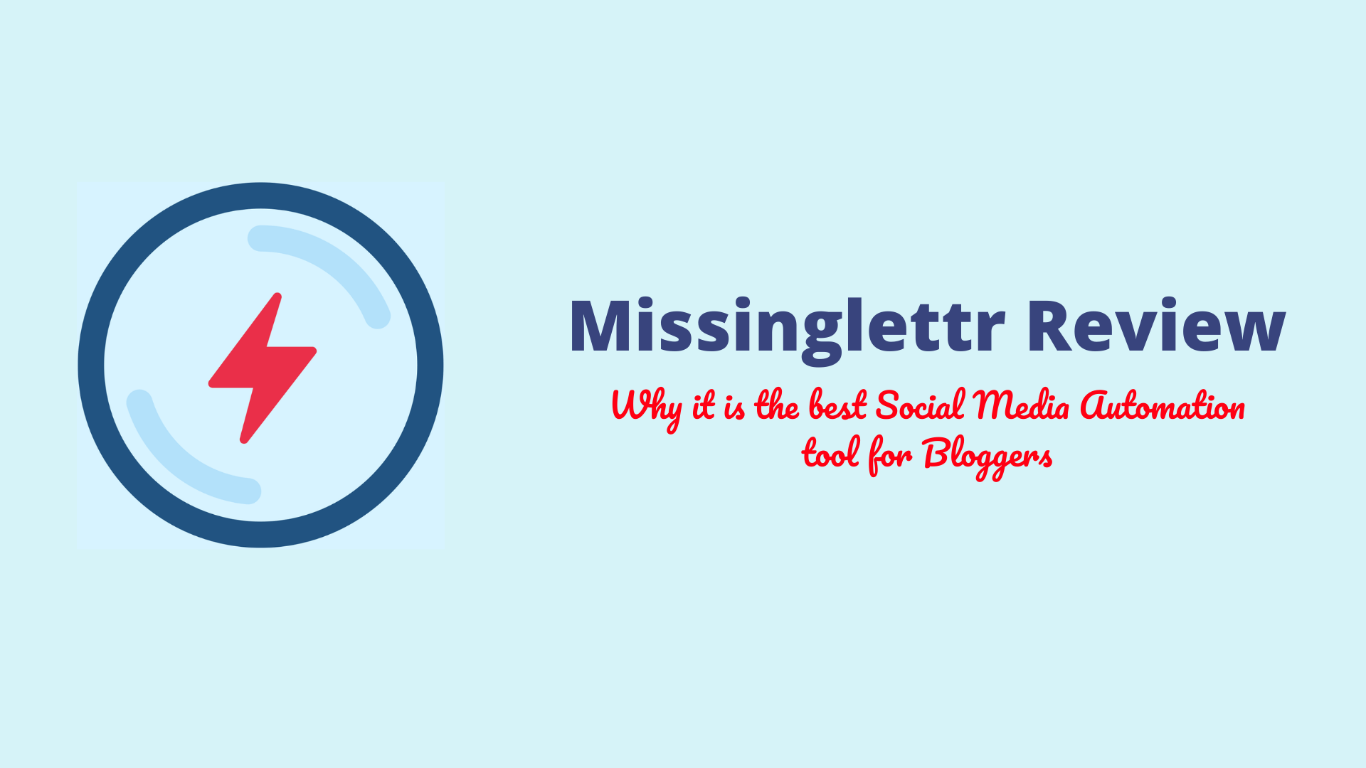 BforBloggers's tweet card. My Missinglettr review will show you how this Artificial Intellegence powered social media marketing tool can help you boost growth online
