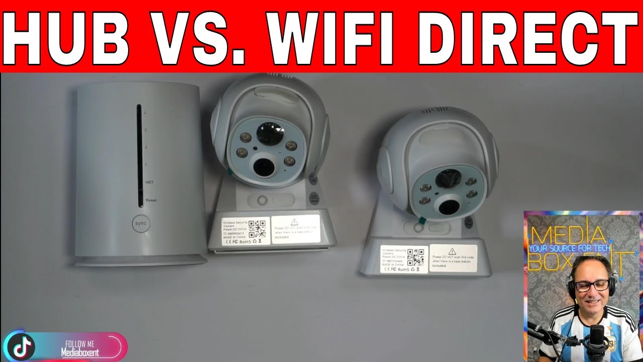 mediaboxent's tweet card. Dual Outdoor WIFI Security Camera 4MP HD PTZ