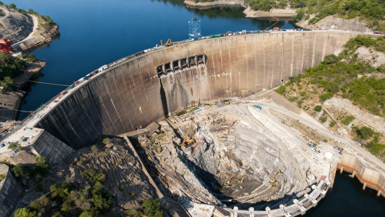 ChangingthingsS's tweet card. The Race to Save the World's Largest Dam