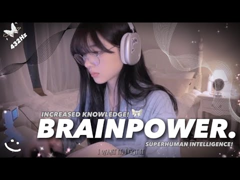 DemonSlyerRose's tweet card. 432Hz | BRAINPOWER! Superhuman Intelligence, Skills, Increased...