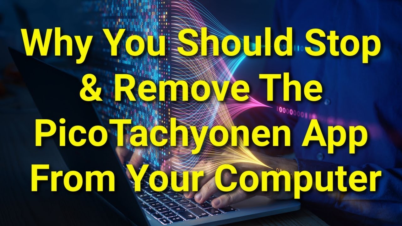 enigmasoftware's tweet card. TWIM Ep251 Pt3: Why You Should Remove The PicoTachyonen App That...