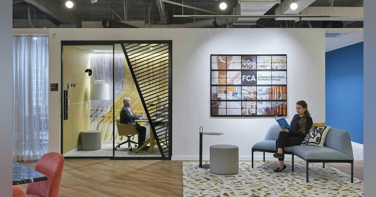 iands_design's tweet card. In this In Case You Missed It Episode, we revisit a recent article from FCA in which they explore how an integrated approach to well-being drives a new era of office engagement...