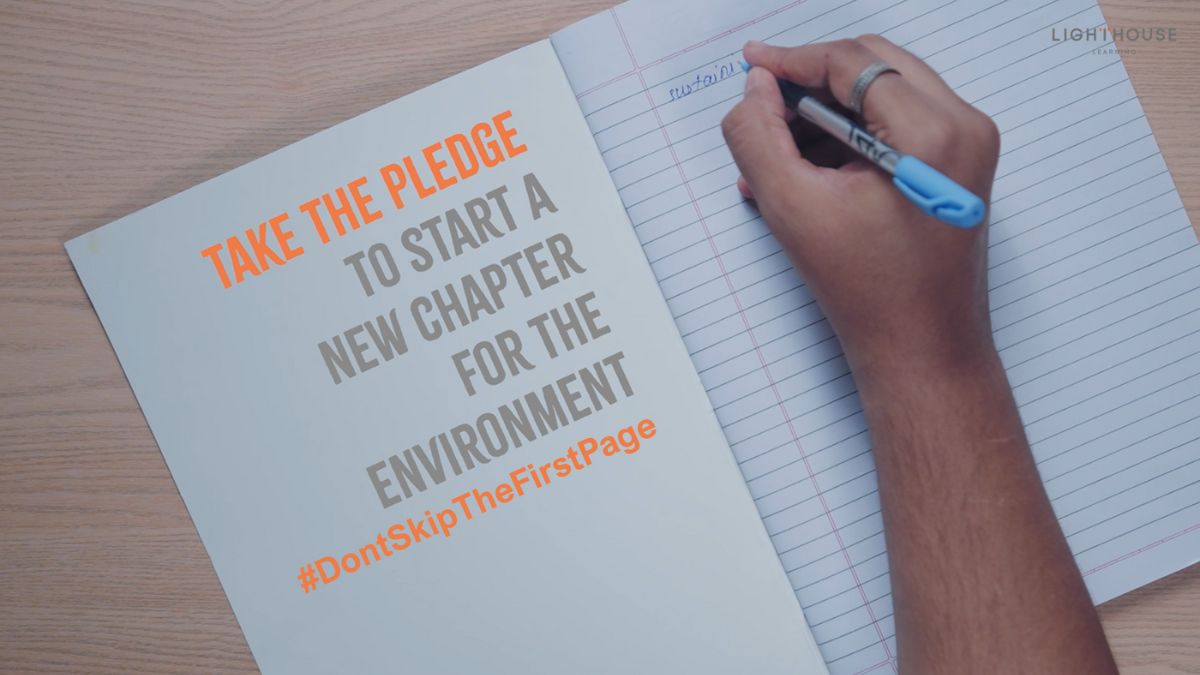 FEBrandWagon's tweet card. In its new campaign, the group aims to challenge the alleged tradition of leaving the first page of notebooks blank