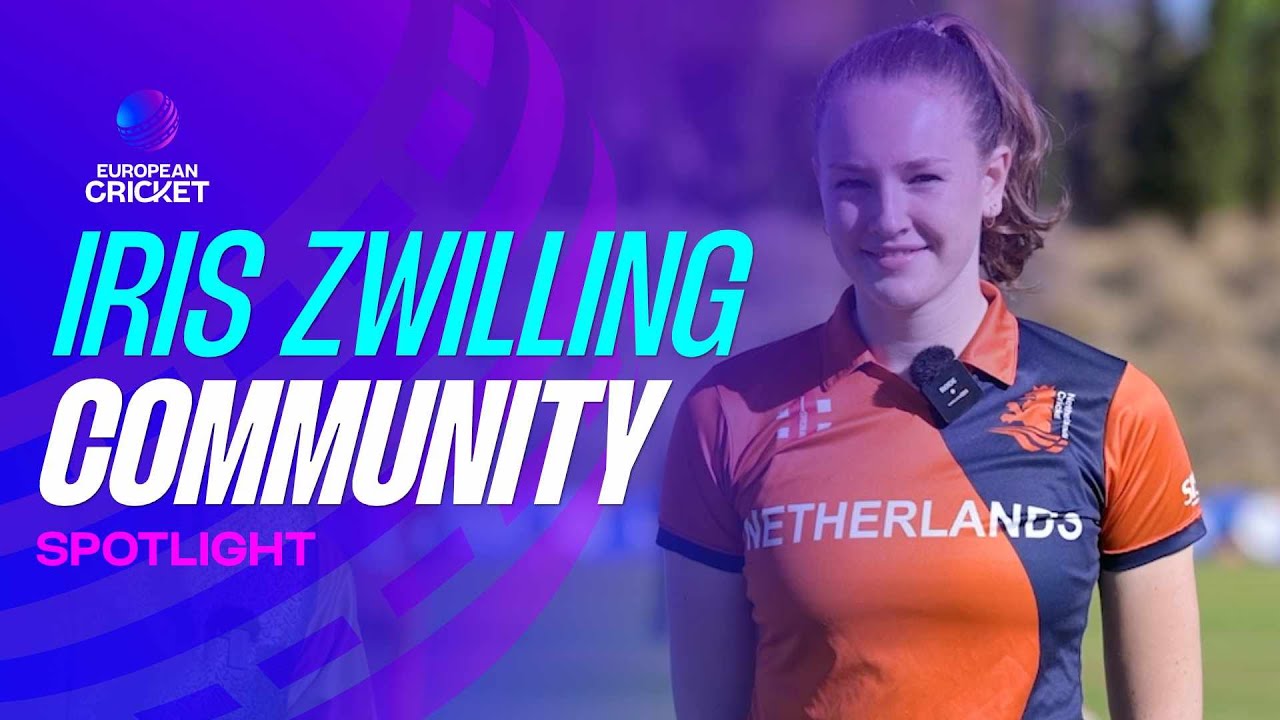 EuropeanCricket's tweet card. Iris Zwilling | The First Ever ECN Century & Her Personal Breakthro...