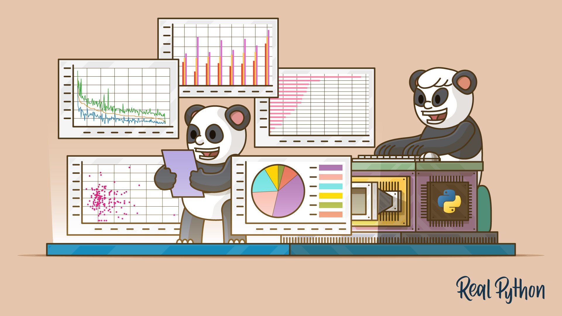 NoDanCoder's tweet card. In this tutorial, you'll get to know the basic plotting possibilities that Python provides in the popular data analysis library pandas. You'll learn about the different kinds of plots that pandas...