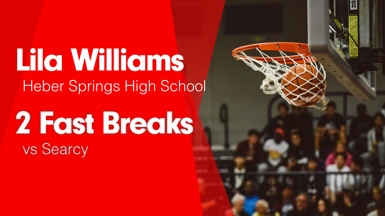 HeberLady's tweet card. 2 Fast Breaks vs Searcy