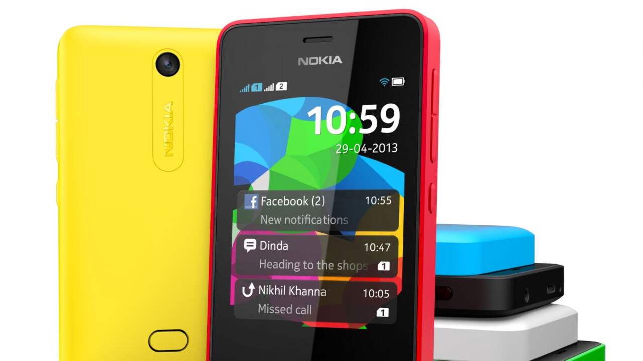 launchdata's tweet card. Nokia introduceert de Asha 501, een goedkope kleurrijke smartphone die draait op het vernieuwde mobiele besturingssysteem Asha. 