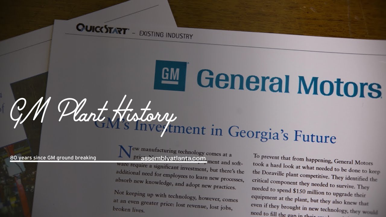 assemblyatlanta's tweet card. Assembly Atlanta Celebrates General Motors Plant History