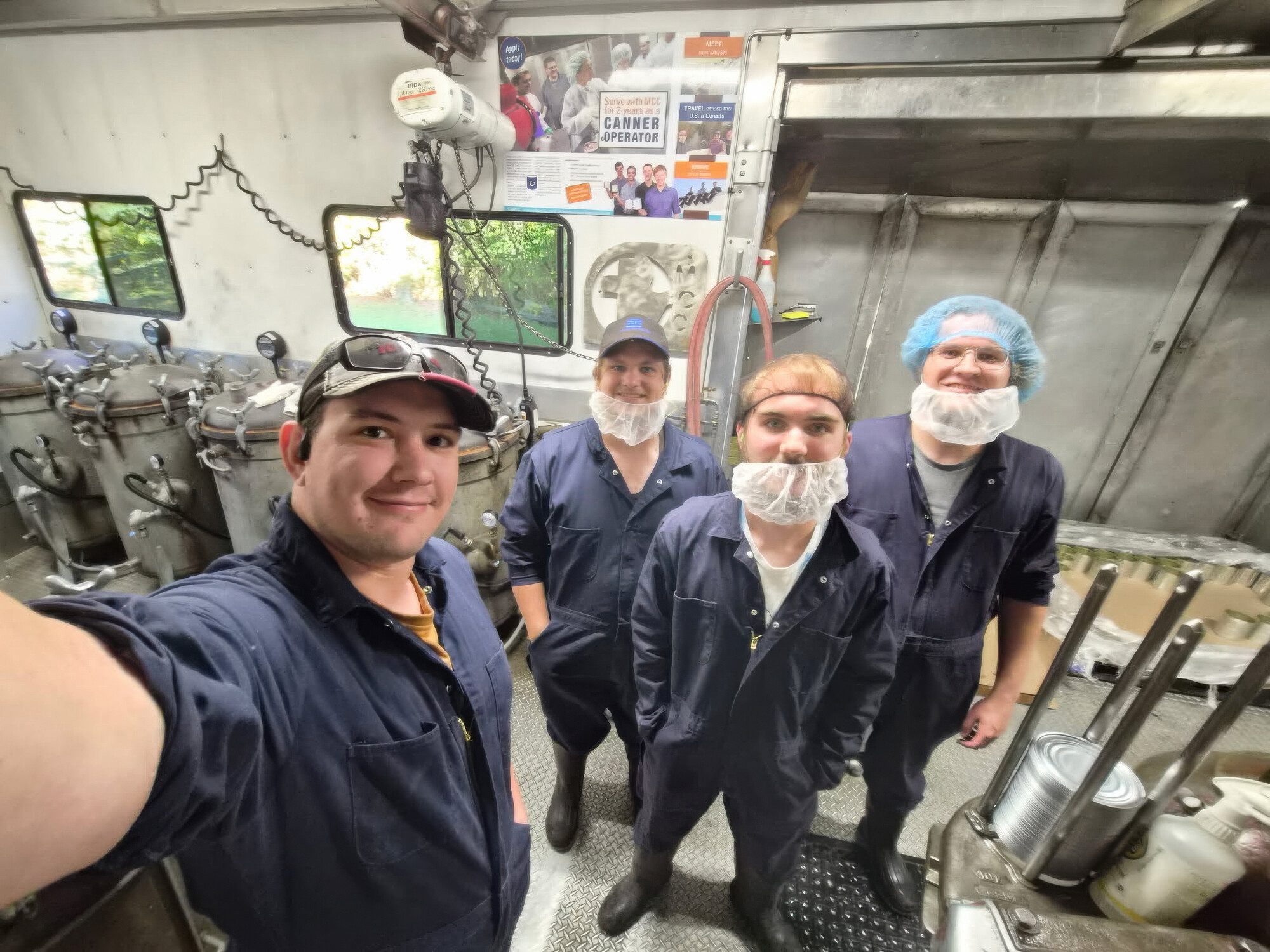 CL_USMB's tweet card. MCC meat canners start the season inspired by a late-spring learning tour of Malawi, where they met people who benefitted from canned meat.