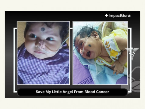 JpackJack's tweet card. My 2 m/o baby girl Aishhwarya faces B acute lymphoblastic leukemia and needs chemo as well as a stem cell transplant. Save her life today.