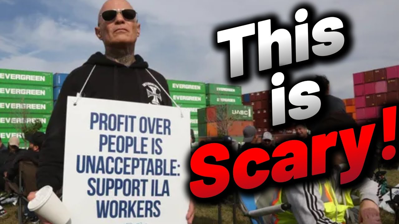 OurRecognizing's tweet card. Port Workers on Strike and How It Impacts the USA, Mathematically!