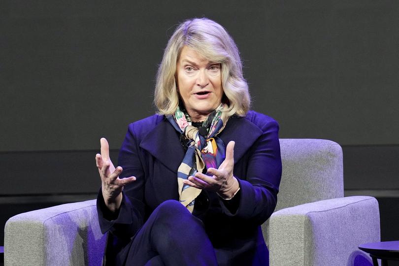 BasisOS's tweet card. The Wyoming Republican said she’s concerned the Senate Banking Committee has lost the “muscle memory” needed to actually legislate.