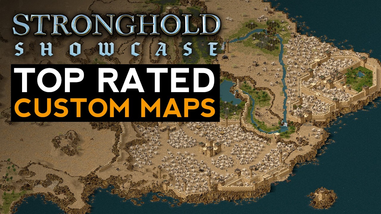 fireflyworlds's tweet card. The BEST New Stronghold Crusader Maps