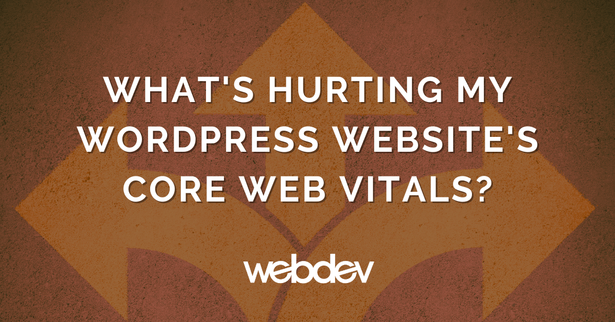 webdevstudios's tweet card. WebDevStudios explains how to improve website performance and Core Web Vitals by paying attention to ten obstacles that are easily fixed.