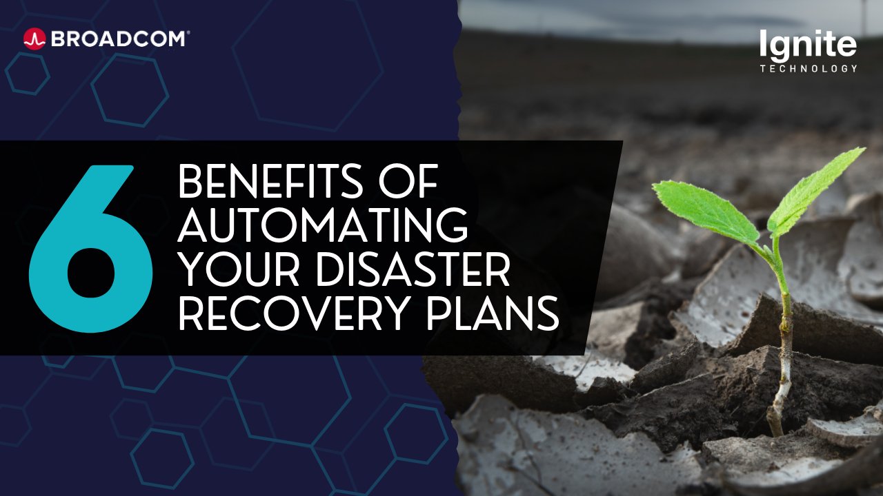 Ignite_Tec's tweet card. Discover how automated disaster recovery plans work and how they could enhance operational resilience and data protection for your business.