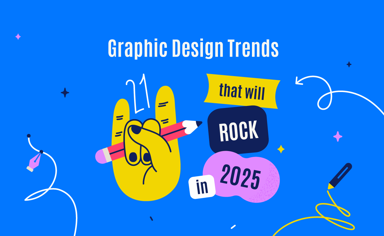 SVGatorApp's tweet card. Find out more about the 21 graphic design trends that are shaping the creative outlook in 2025 – motion graphics design, AI-powered design, and 3D Animation undertones included!
