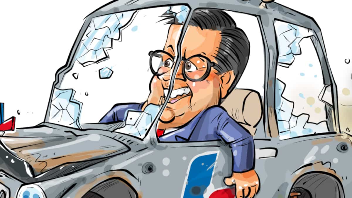 ygreck's tweet card. Découvrez comment notre caricaturiste a imagé son dessin.