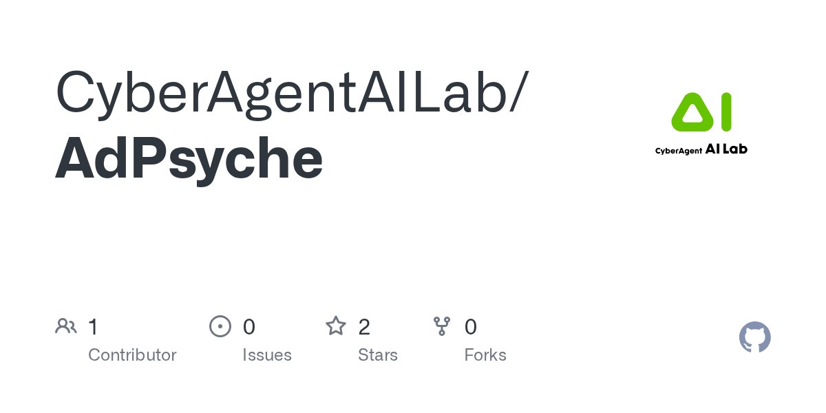 chemical_tree's tweet card. Contribute to CyberAgentAILab/AdPsyche development by creating an account on GitHub.