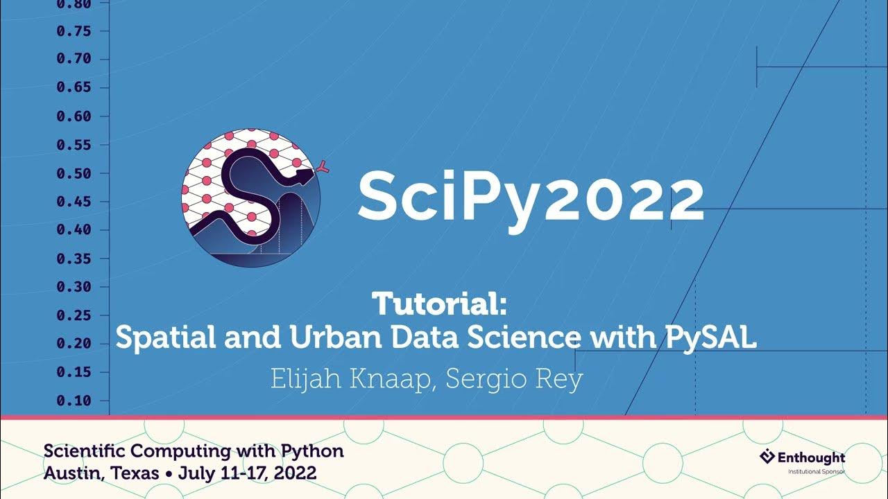 EsauCasimiro's tweet card. Spatial and Urban Data Science with PySAL- Elijah Knaap | SciPy 2022