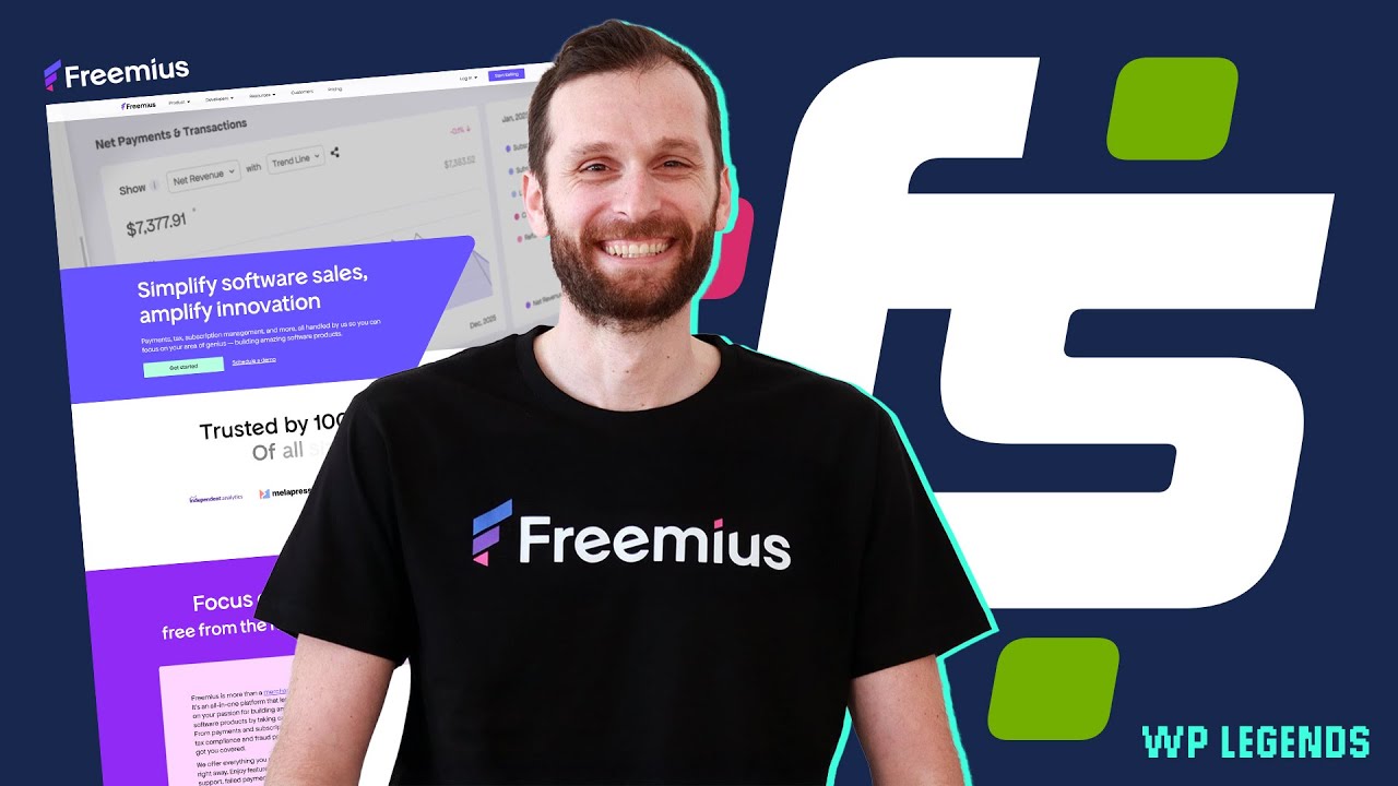 freemius's tweet card. Vova Feldman, Founder & CEO of Freemius, on WordPress Monetization &...