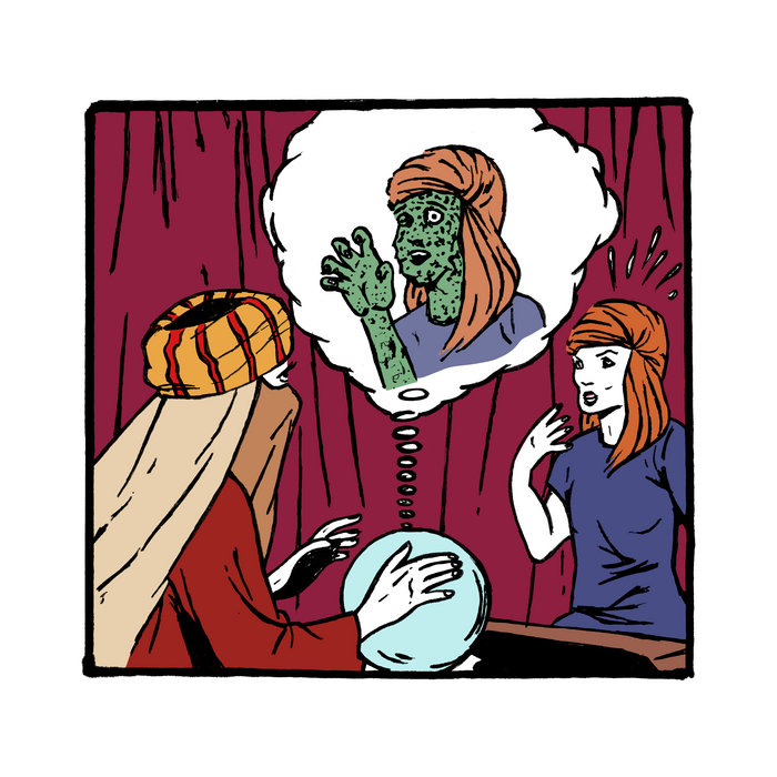 HeyColossus's tweet card. Hey Zombie, by Hey Colossus