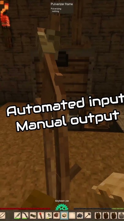 Ironfeasttv's tweet card. #Build/#Automated Pulverizer in #vintagestory