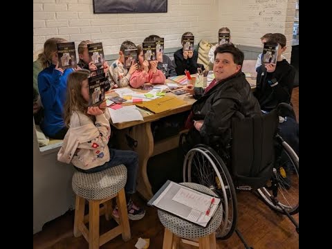 RobKeeleyAuthor's tweet card. Children's author workshops with Rob Keeley