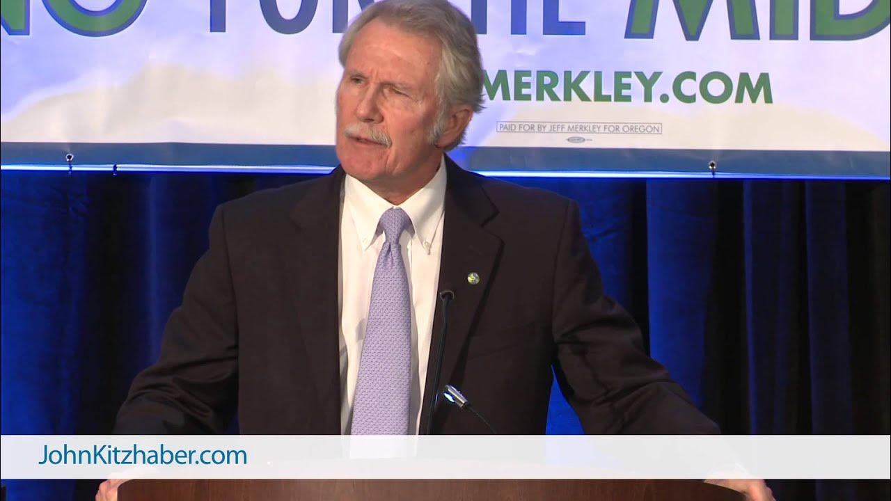 KitzForGov's tweet card. Governor John Kitzhaber "Thank you, Oregon!"