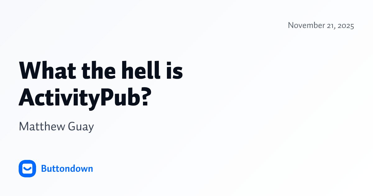 buttondown's tweet card. Making social networking more like email.