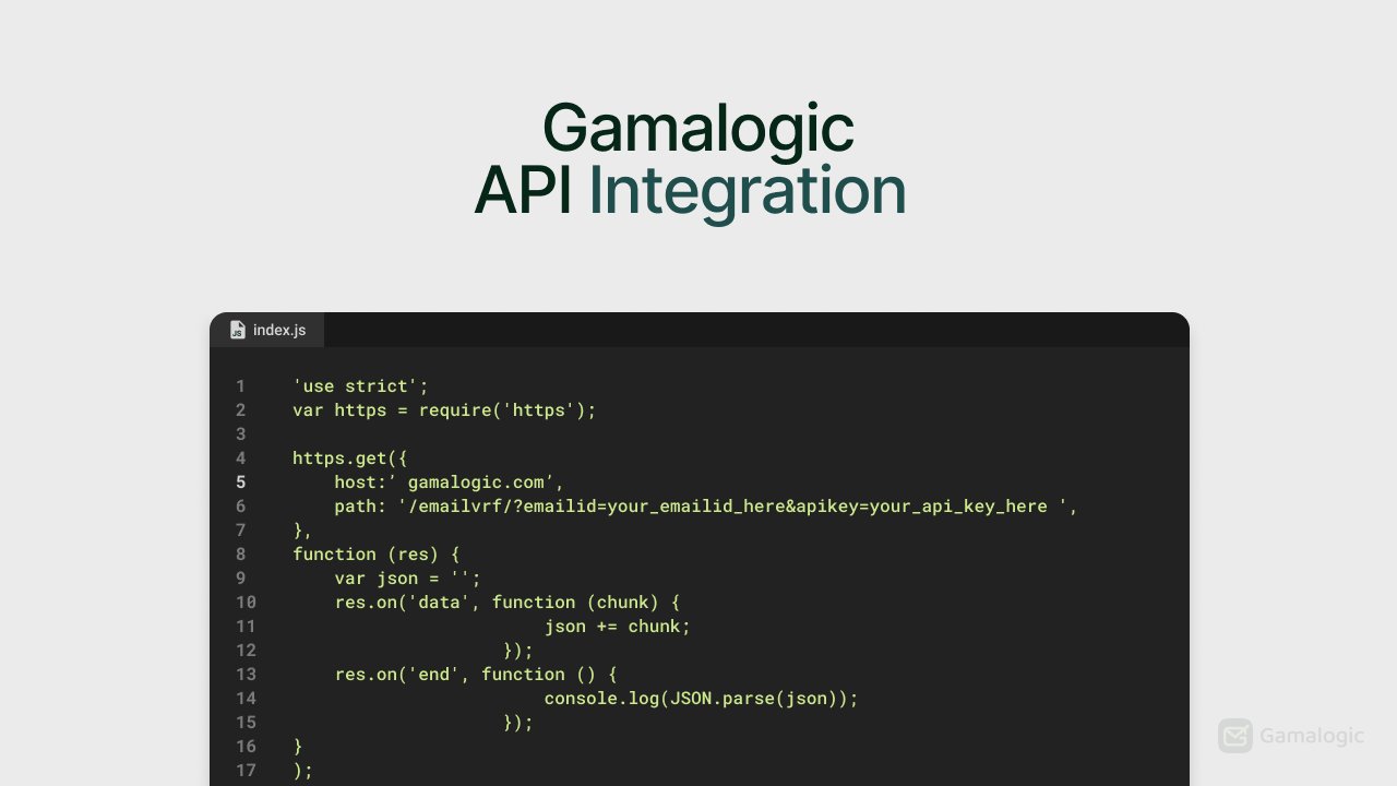 Gamalogicapp's tweet card. How to Integrate an Email Validation API is one of the most impactful steps you can take to ensure clean data, improved deliverability, and reduced bounces.Whether you’re a developer building a...