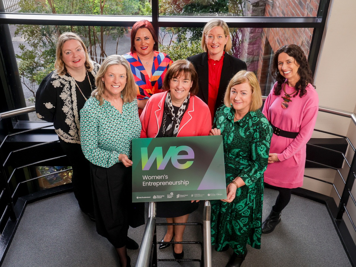 AislingFoleyMkt's tweet card. The programmes will be delivered by TechFoundHer, Women in Business Northern Ireland, Network Ireland and AwakenHub.