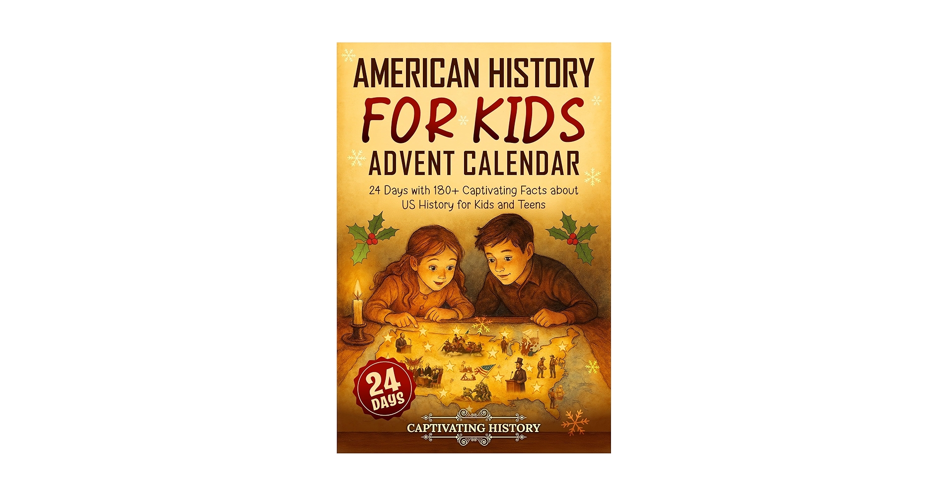 CaptivHistory's tweet card. If you want your kid to enjoy fun, entertainment, and historical education during Advent, then click on "Add to Cart" now, and you'll soon have the book in your hands! Content of the book: Optional...