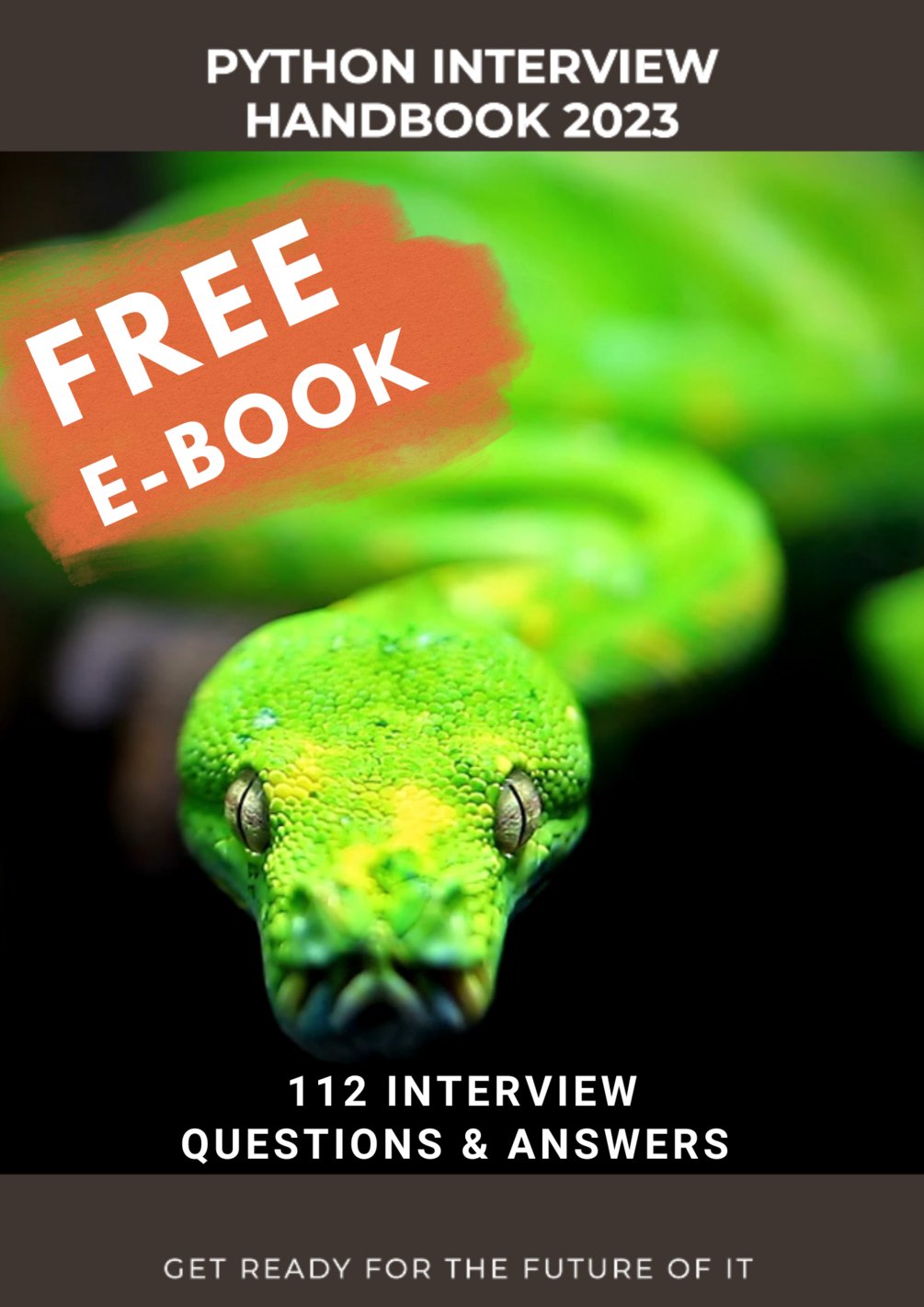 interviewbible's tweet card. Free version of our popular The Python Interview Handbook 2023 500+ e-book.This is sample version for our customer to see as a product preview. If you like this FREE version please visit www.interv...