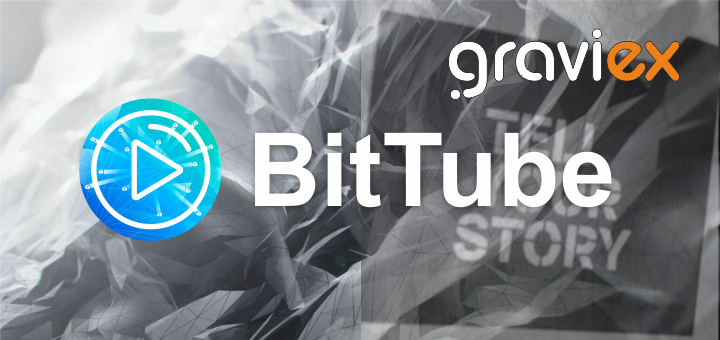 BitTubeTest's tweet card. $TUBE is now listed on Graviex exchange.