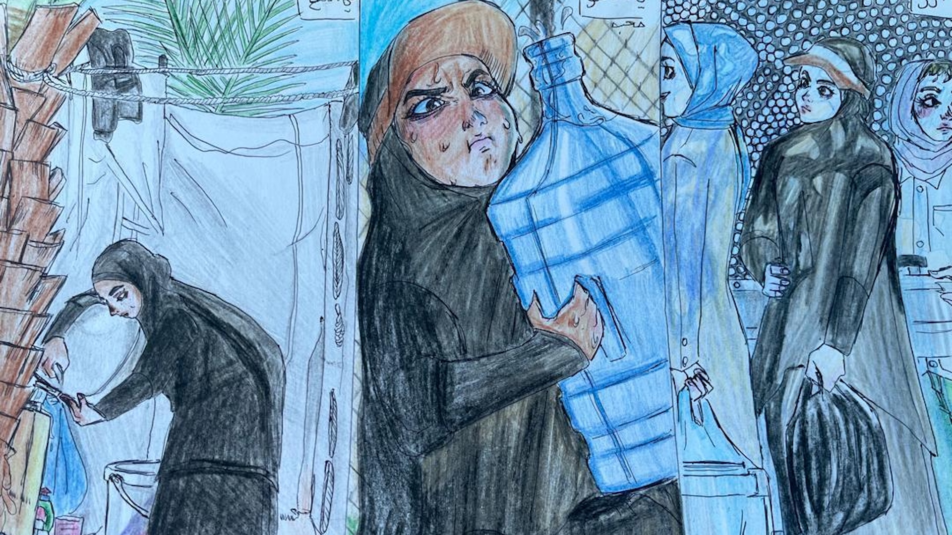 Save_GlobalNews's tweet card. Save the Children staff working in Gaza shared voice notes with personal reflections about their hopes for the future of Palestine.