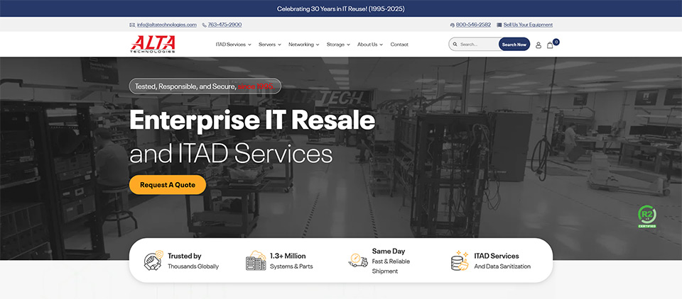 DomainGang's tweet card. Server. Throwing. Champions. It’s a real event, and Alta Technologies proved they’re as strong in the field as they are in the data center. The company held its own Server Throwing Qualifier to...