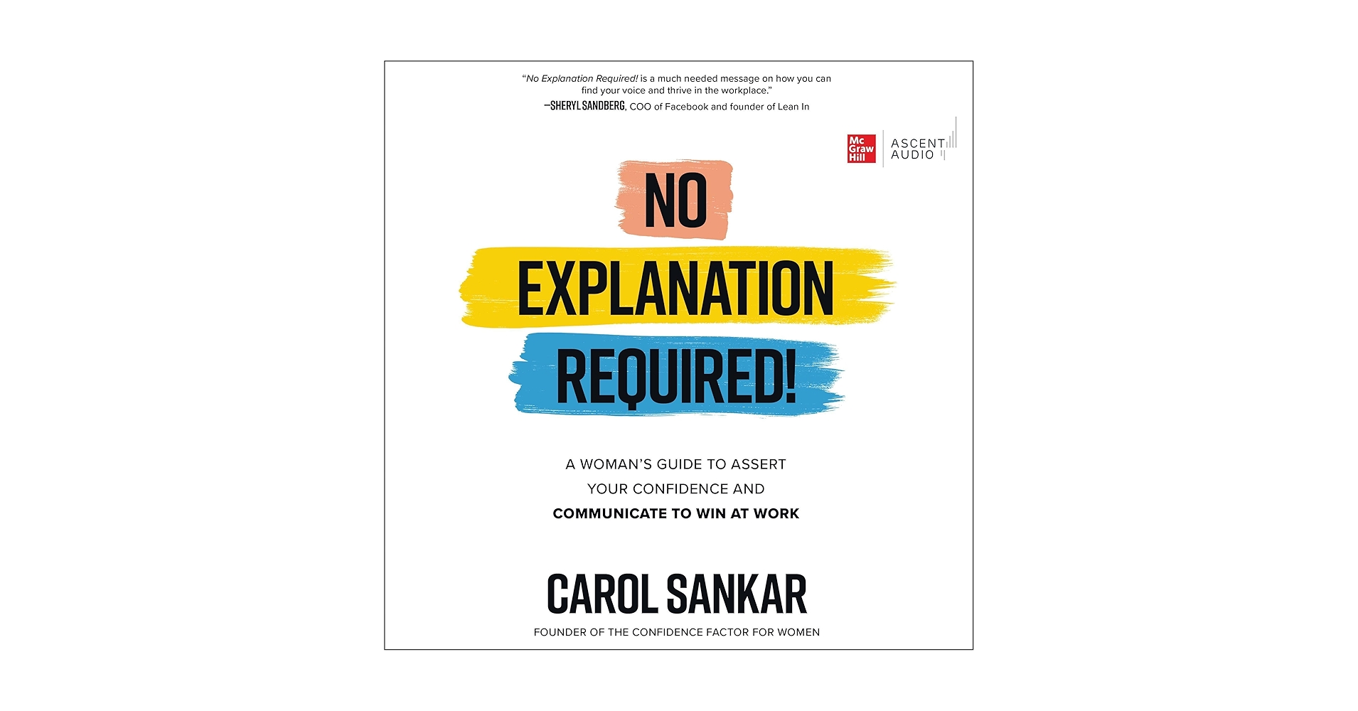 CarolSankar's tweet card. No Explanation Required!