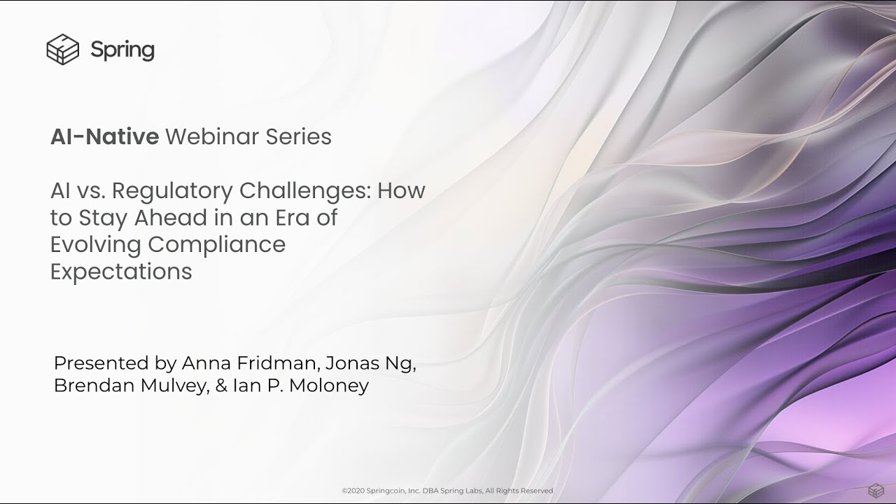 springlabs's tweet card. AI vs. Regulatory Challenges: How to Stay Ahead in an Era of Evolving...