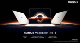 SurtidoPe's tweet card. HONOR, marca global líder en IA para dispositivos y ecosistemas, anunció en Perú el lanzamiento de la HONOR MagicBook Pro 14, laptop de vanguardia diseñada para elevar la experiencia del usuario. Con...