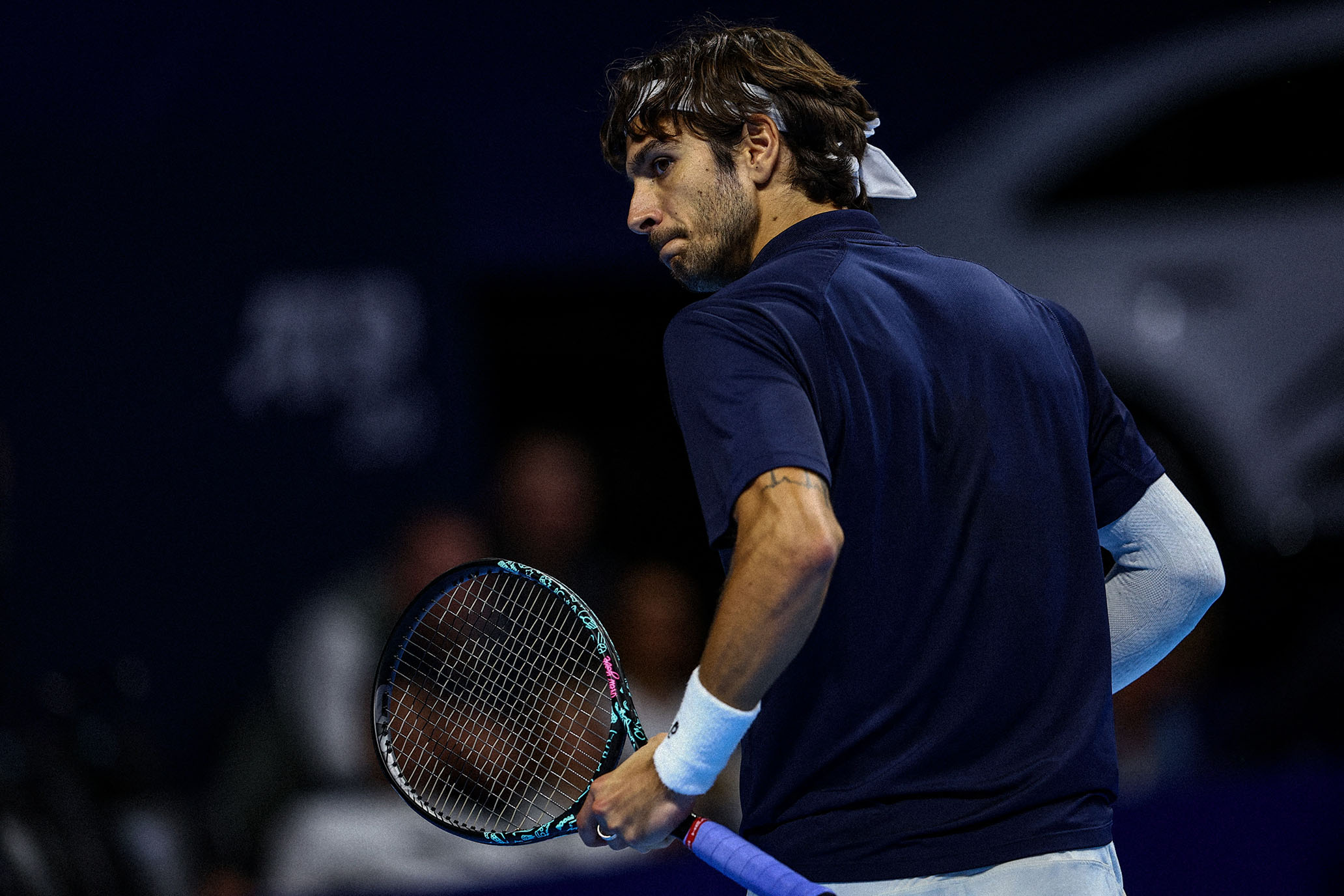 the2ndserve's tweet card. Lorenzo Musetti's complicated journey to the ATP Finals in Turin.