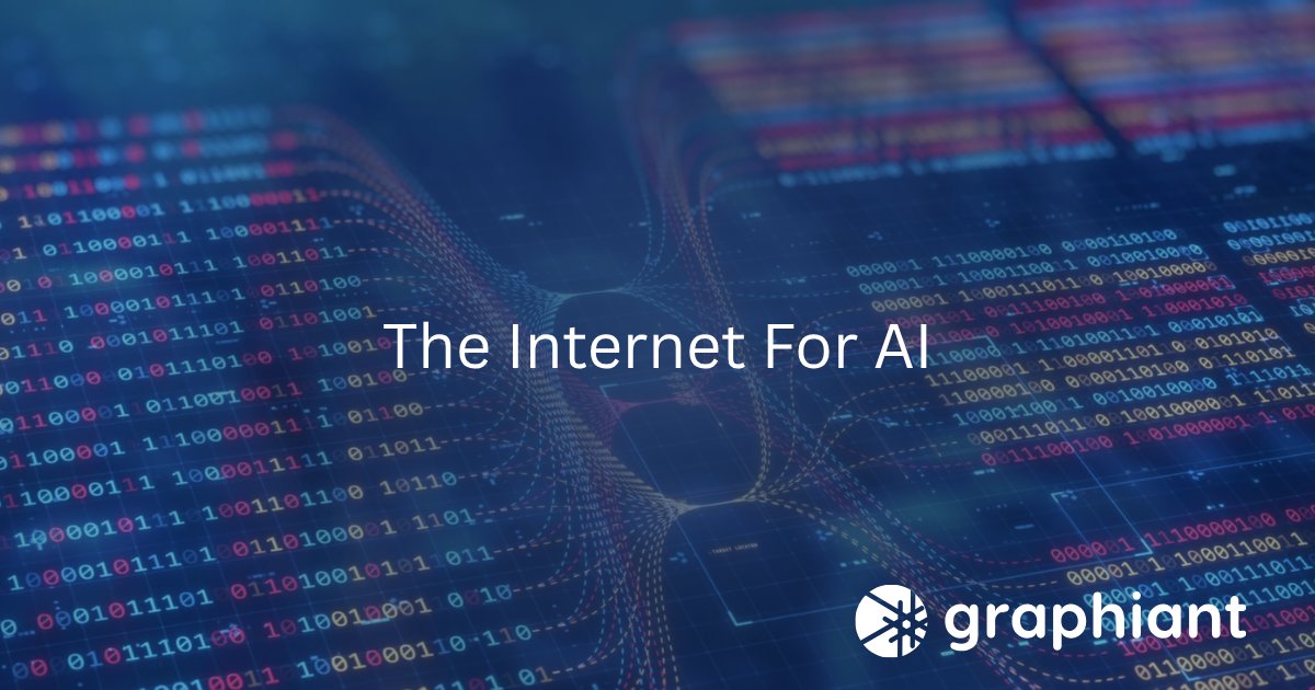 GraphiantHQ's tweet card. The Internet for AI demands low-latency, secure, and adaptive networks. Learn how AI-optimized infrastructure supports machine learning, real-time data processing, and scalable AI workloads.