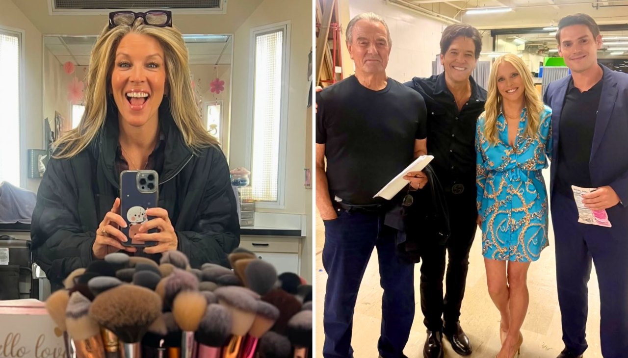 SoapDigest's tweet card. Star-studded behind-the-scenes photos from GH, Y&R, DAYS, BTG and B&B featuring Roger Howarth, Laura Wright and more.