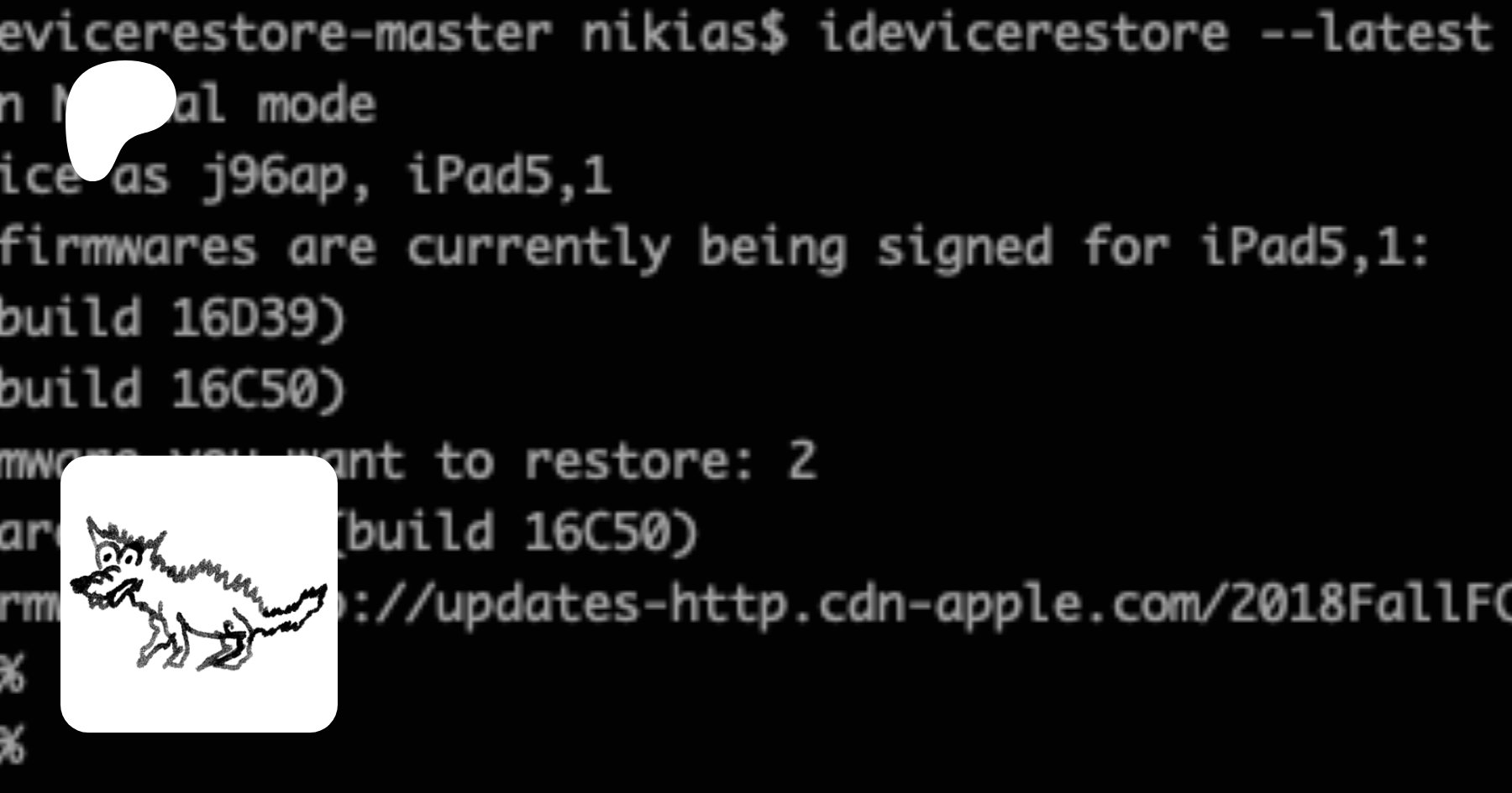 pimskeks's tweet card. creating libimobiledevice open source library, tools, and more