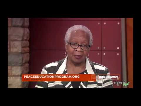 PeaceEdProgram's tweet card. Peace Ed on WAVE: Deborah explains impacts of violence on Black...