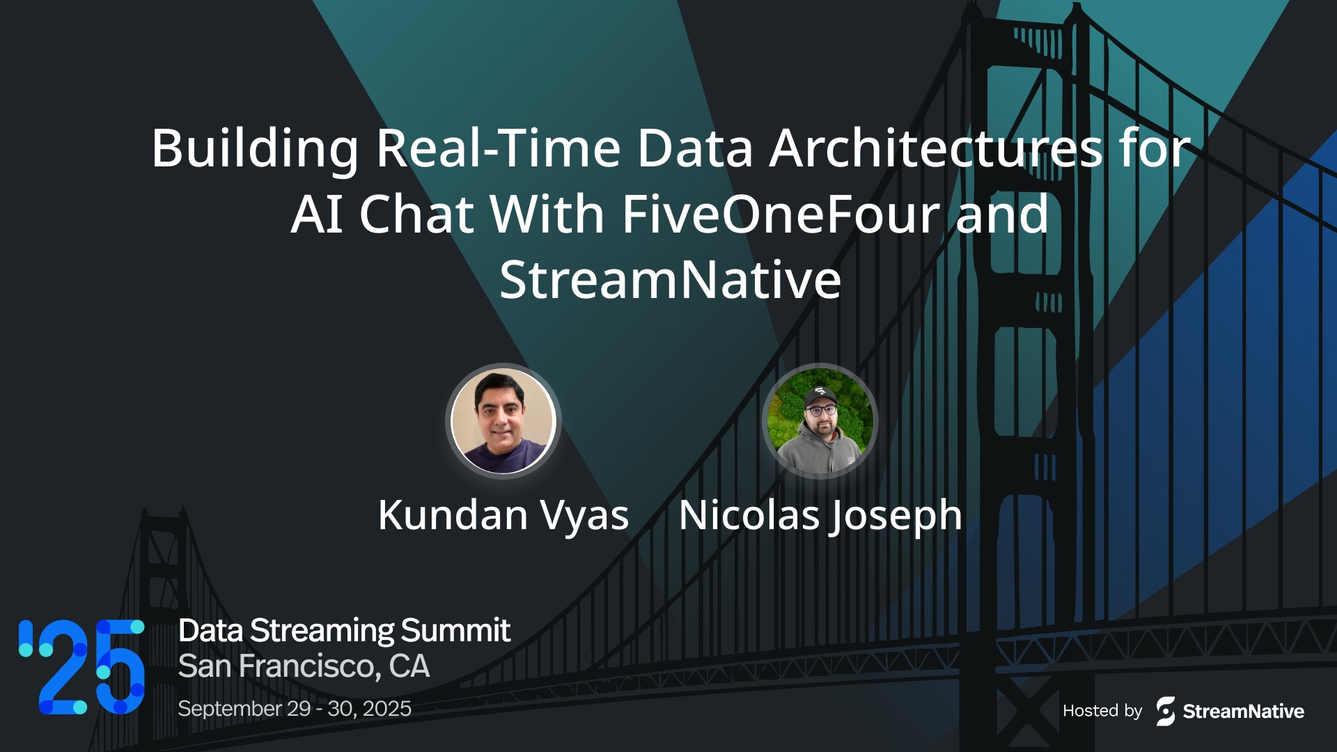 DataStreamingSt's tweet card. Learn how StreamNative and FiveOneFour build real-time, cloud-ready data architectures for conversational AI using MooseStack and streaming analytics.